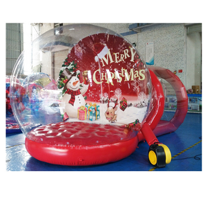 Xmas Inflatable Bubble Tents House, Christmas Inflatable Snow Globe For Advertising