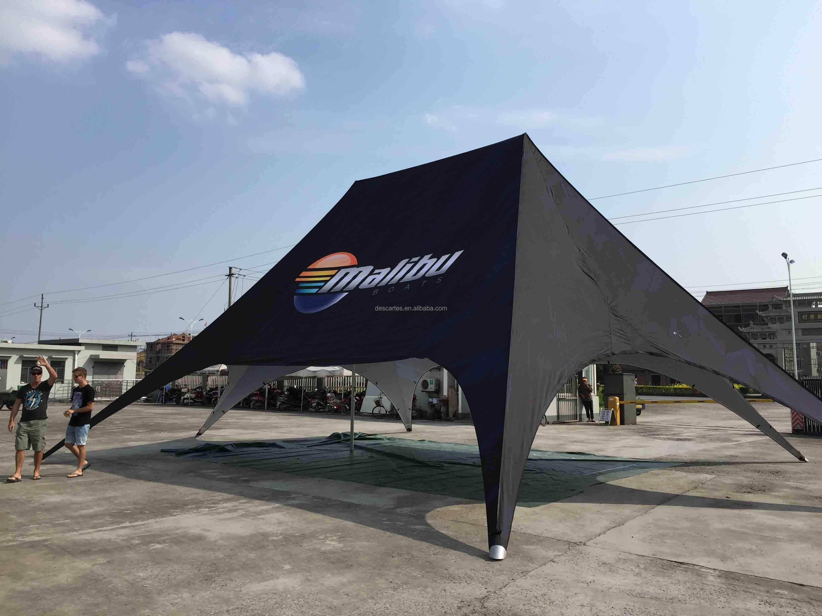 Heavy duty 12x19m star shaped outdoor party event canopy for sale