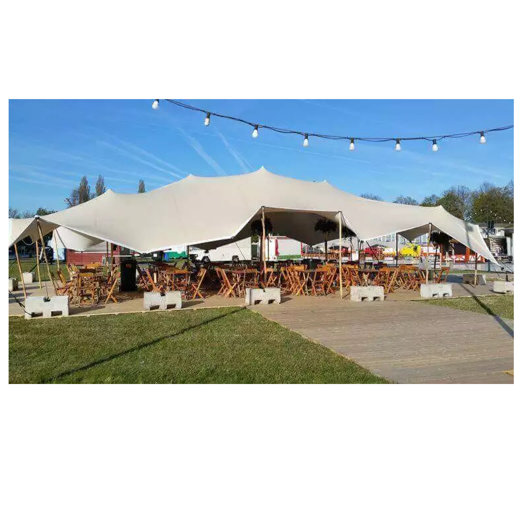 Outdoor Big Marquee Shade Stretch Tents For Party/BBQ/Festival/Wedding/Carnival