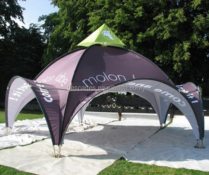 Heat Transfer spider marquee event tents, outdoor advertising spider tents for sale