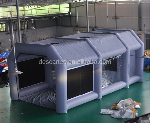 Portable Inflatable Car Garage, Inflatable Spray Paint Booth Tent For Sale