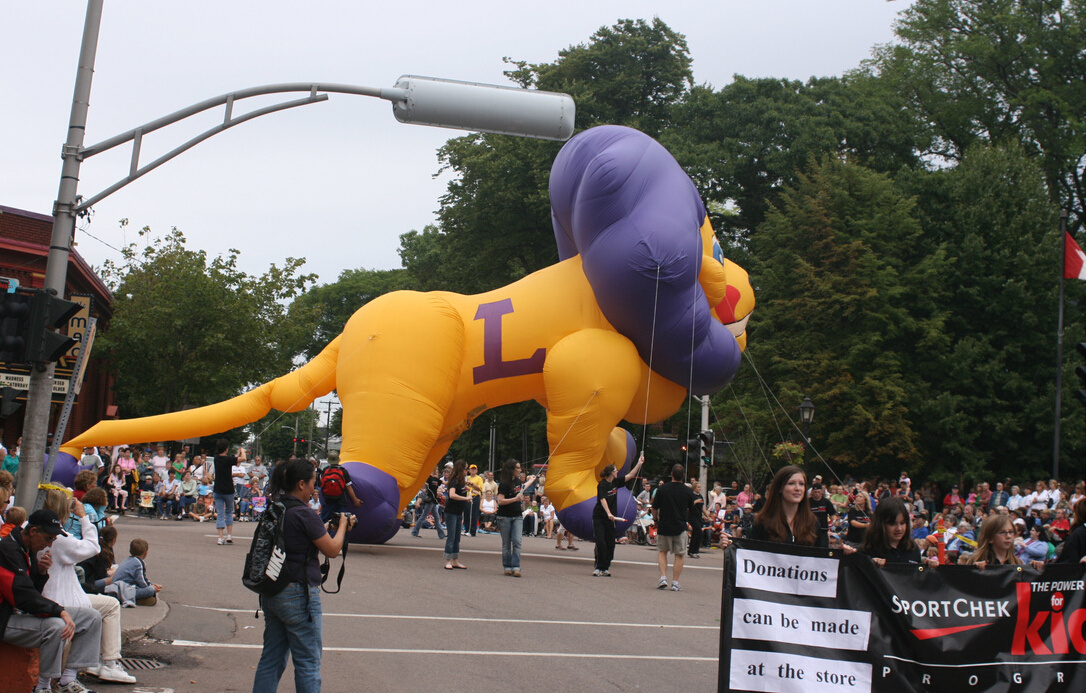 Custom helium lion balloon/giant inflatable flying Leo lion for outdoor parade