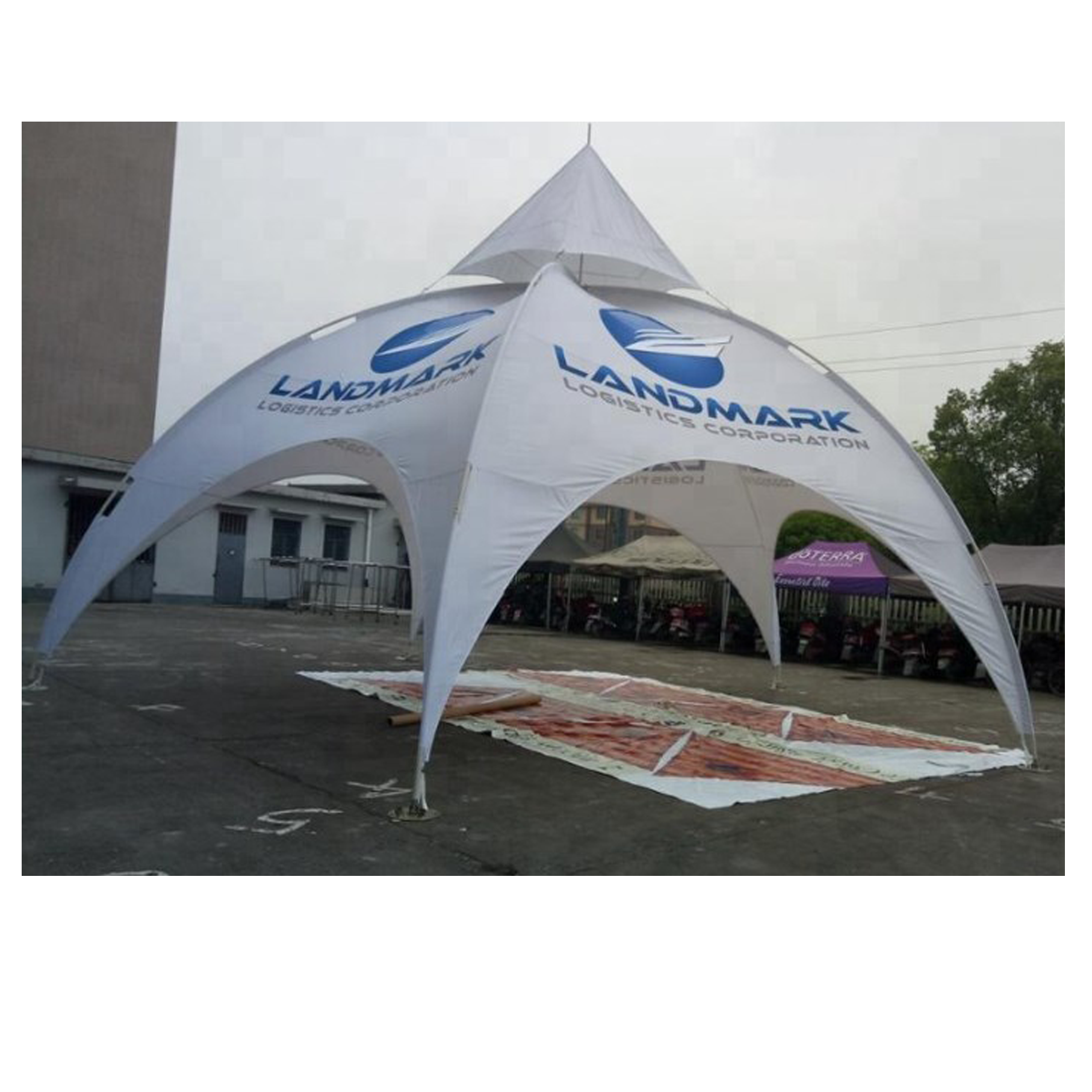 3x3M PU Coated Big Party Dome Tents China Spider Canopy Arch Tents