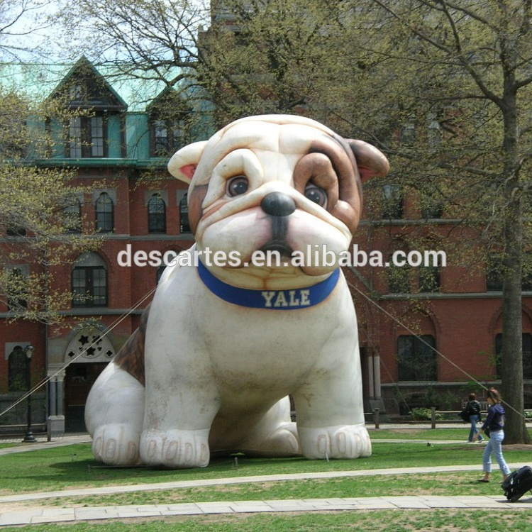 20ft Tall outdoor giant inflatable bulldog models for advertising/festival show