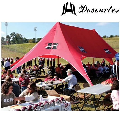 Custom made star shaped shelter tent/marquee party tents for trade show