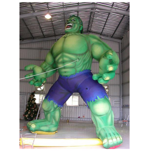 Movie Character Giant Inflatable Hulk Monster Models For Advertising