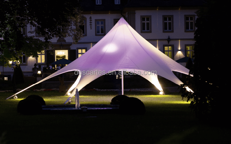 Top Sale Outdoor Star Shade Canopy, Star Shaped Marquee Party Tent