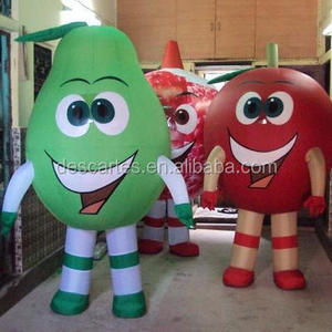 Inflatable Fruit Apple Costume/Adult Inflatable Pear Walking Costume