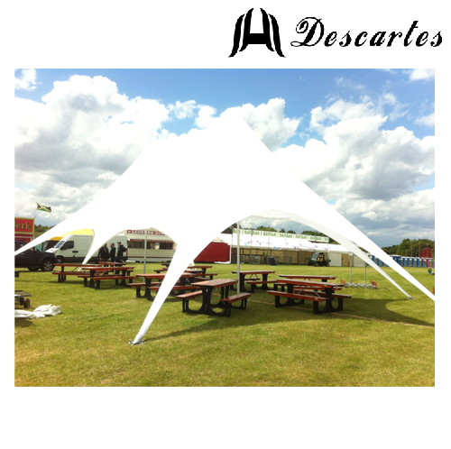 100 Seated White 2- Pole Large Marquee Wedding Tents For Sale