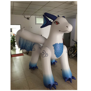 0.2mm PVC inflatable dragon toy for outdoor advertising