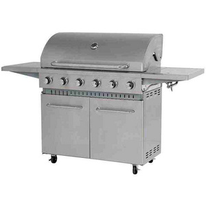 Cabinet Style commercial kitchen stainless steel Propane Gas barbecue grill