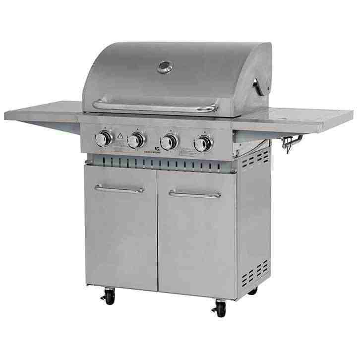 Cabinet Style commercial kitchen stainless steel Propane Gas barbecue grill