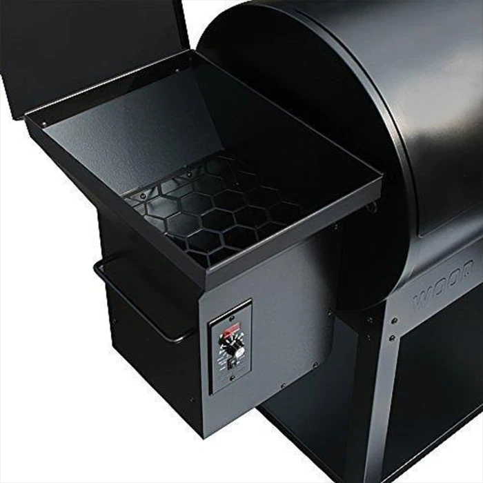 ODM-OEM-wifi universal Pellet Smoker Grill hopper and burner pellet hopper assembly