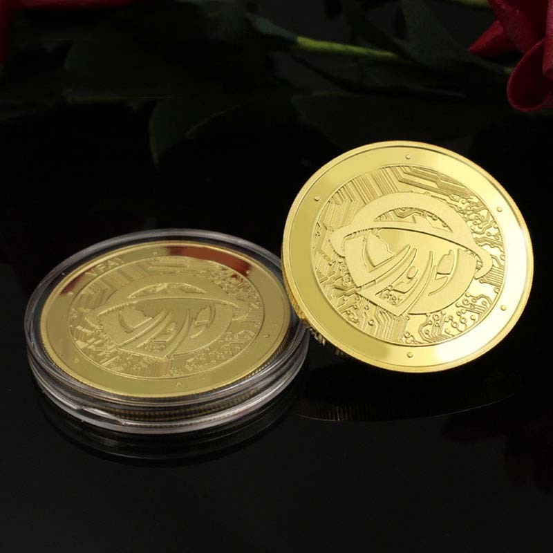 Manufacturing Challenge Coin Gold Plated Custom Fashion Simple Commemorative Coin Creative Friendly Commemorative Coin