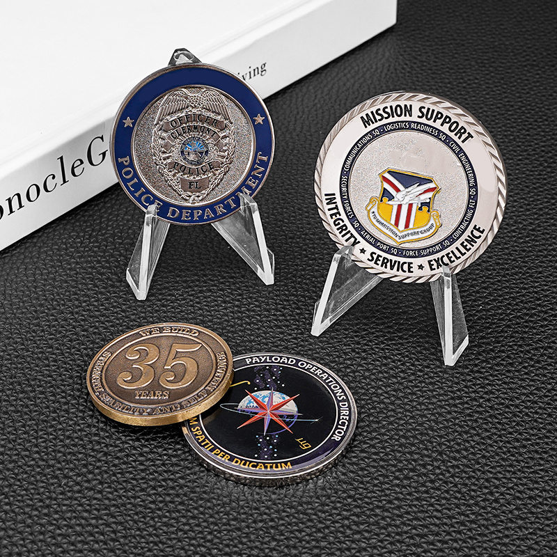 China Factory Manufacturer Wholesale Commemorative Coins Custom Logo Zinc Alloy Challenge Commemorative Coins