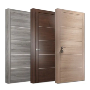 Smart Factory Manufacturing French Residential Exterior Security Entry Soundproofing Solid Wooden Doors