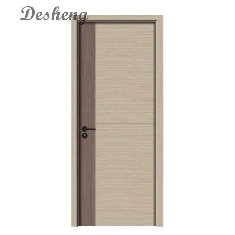 Veneer Wooden Swing Room Doors Modern DS Interior Solid Wood Manual Customized Color 5 Years House/apartment/hotel,living Room