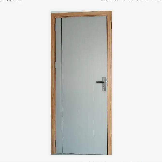 Smart Modern Design Soundproof Hotel Door Internal Bedroom Waterproof WPC Door Panel ABS/PVC/WPC Door