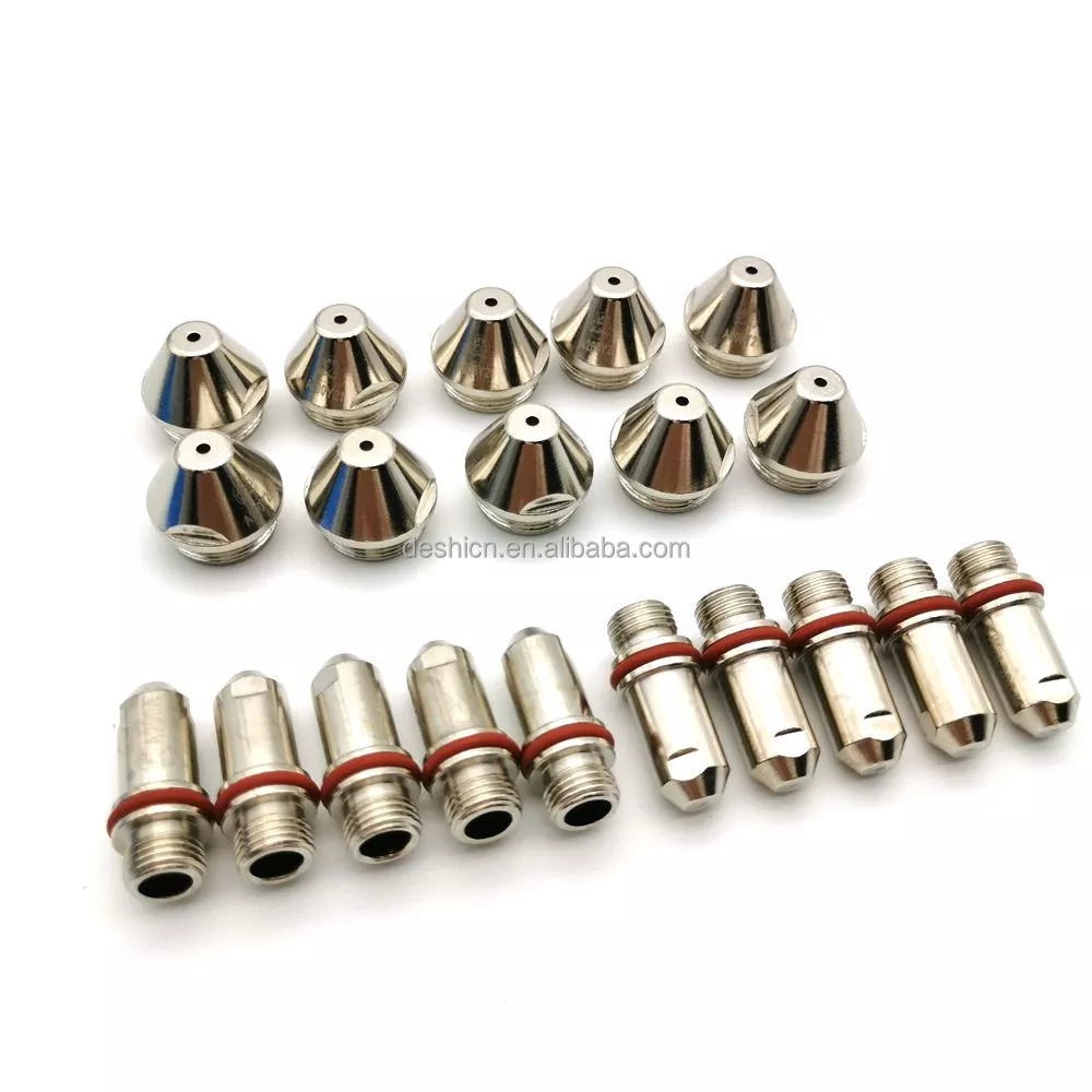 FY-A160 FY-A200H FY-A200 FY-200 FY-A200C LGK-200 200A water cooled cutting torch electrode 10pcs and nozzle 10pcs