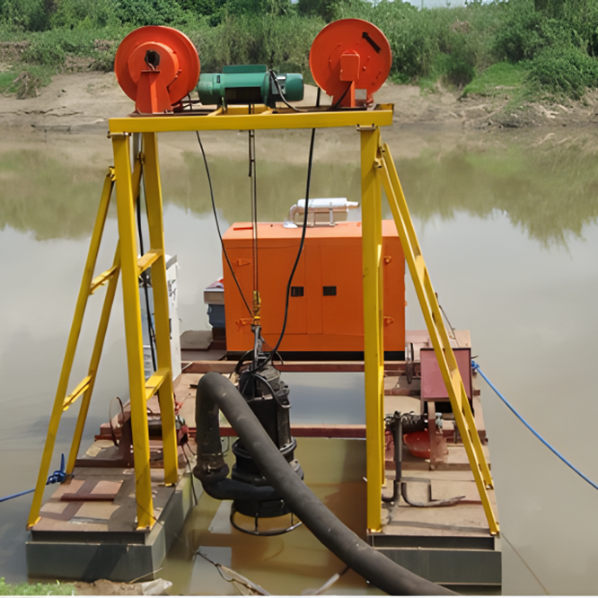 30 meters double suction sand dredger small sand barge jet dredging machine dragflow submersible slurry pump boat