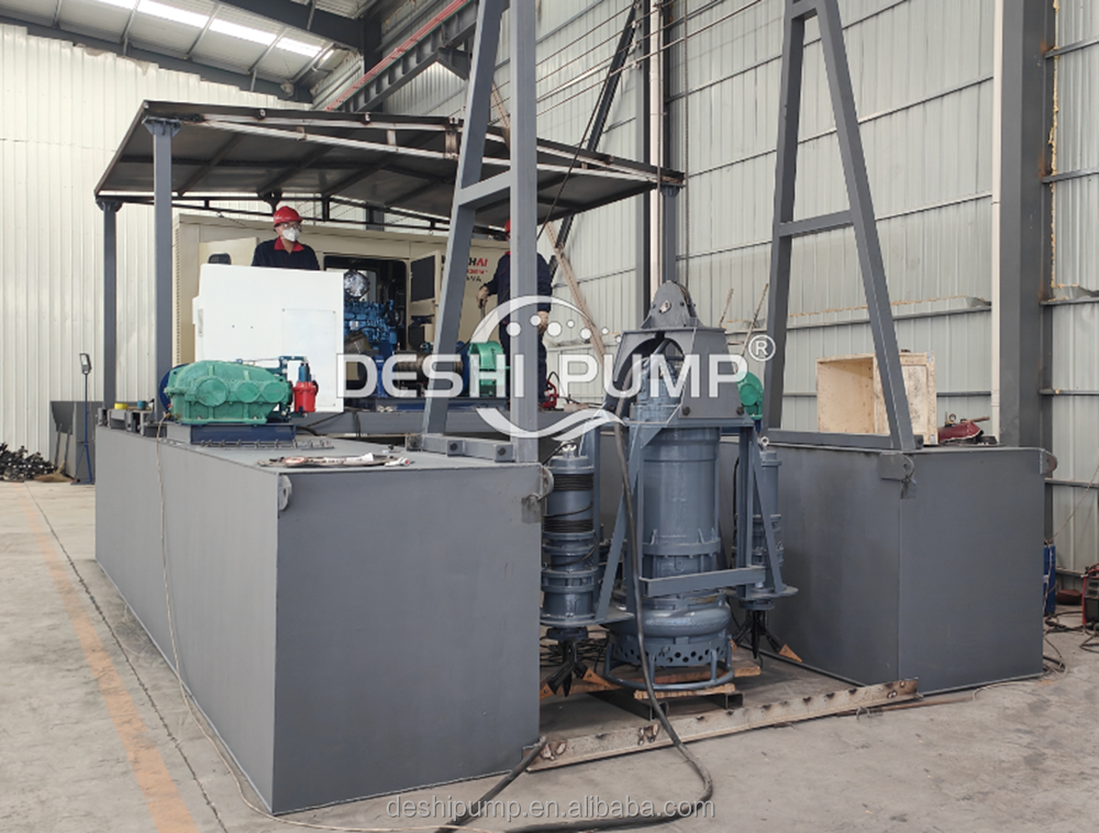 30 meters double suction sand dredger small sand barge jet dredging machine dragflow submersible slurry pump boat