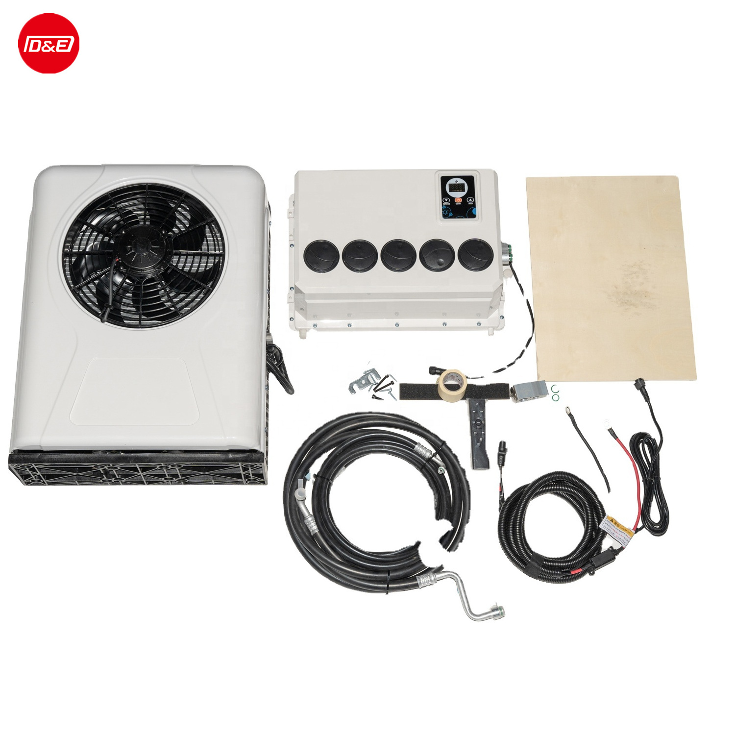 Camping Car 12v Dc  Inverter Marine Condenser Air Conditioner Split Truck Cooling For Truck Cab