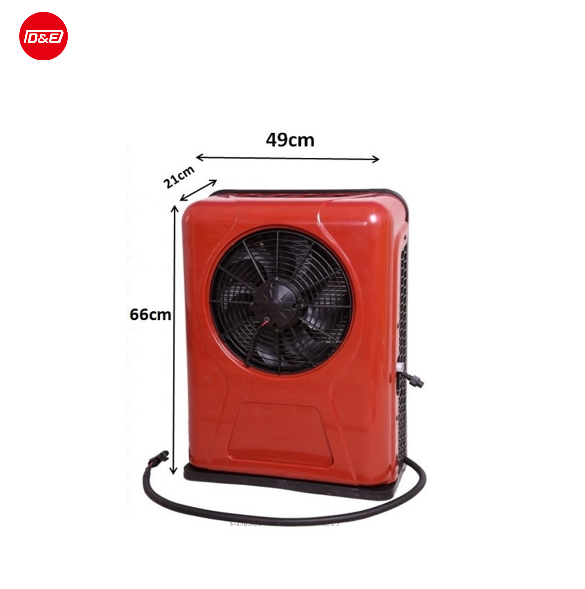 Factory Portable Truck Radiator 24V DC Electric Car Air Conditioner 12V excavator construction vehicle ac conditioner