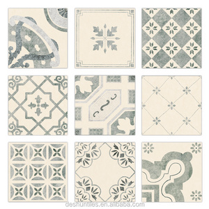 20x20cm art decor tile floor tile price in pakistan moroccan cement flooring tile