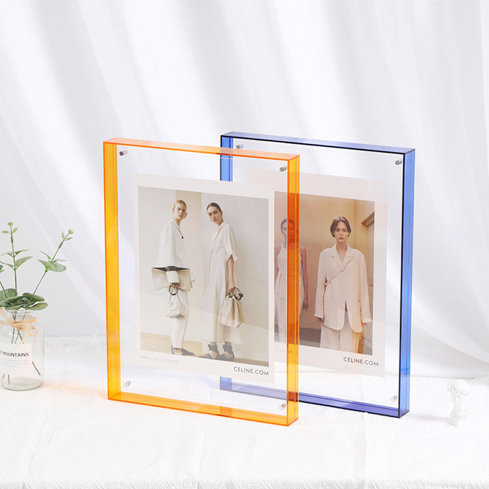 Acrylic photo frame, diy transparent poster photo frame