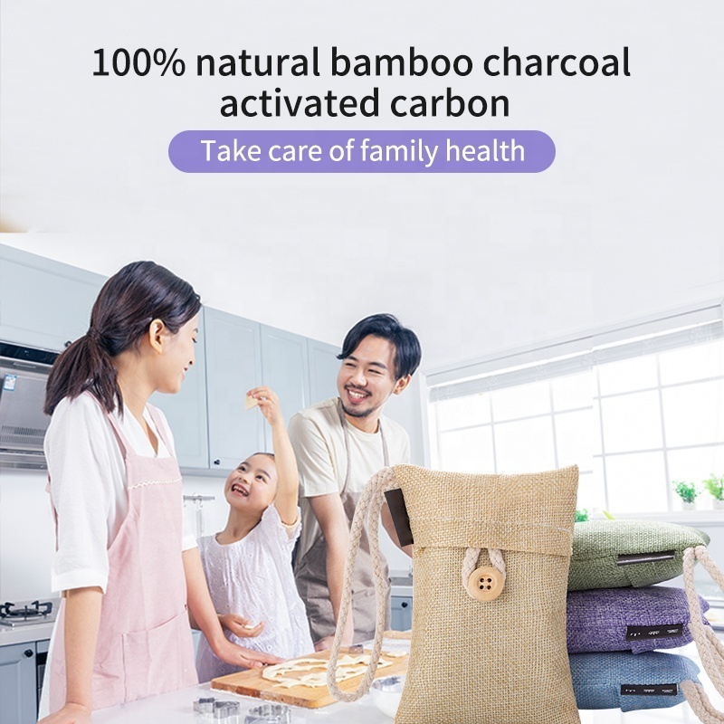 Bamboo charcoal air purifying bags