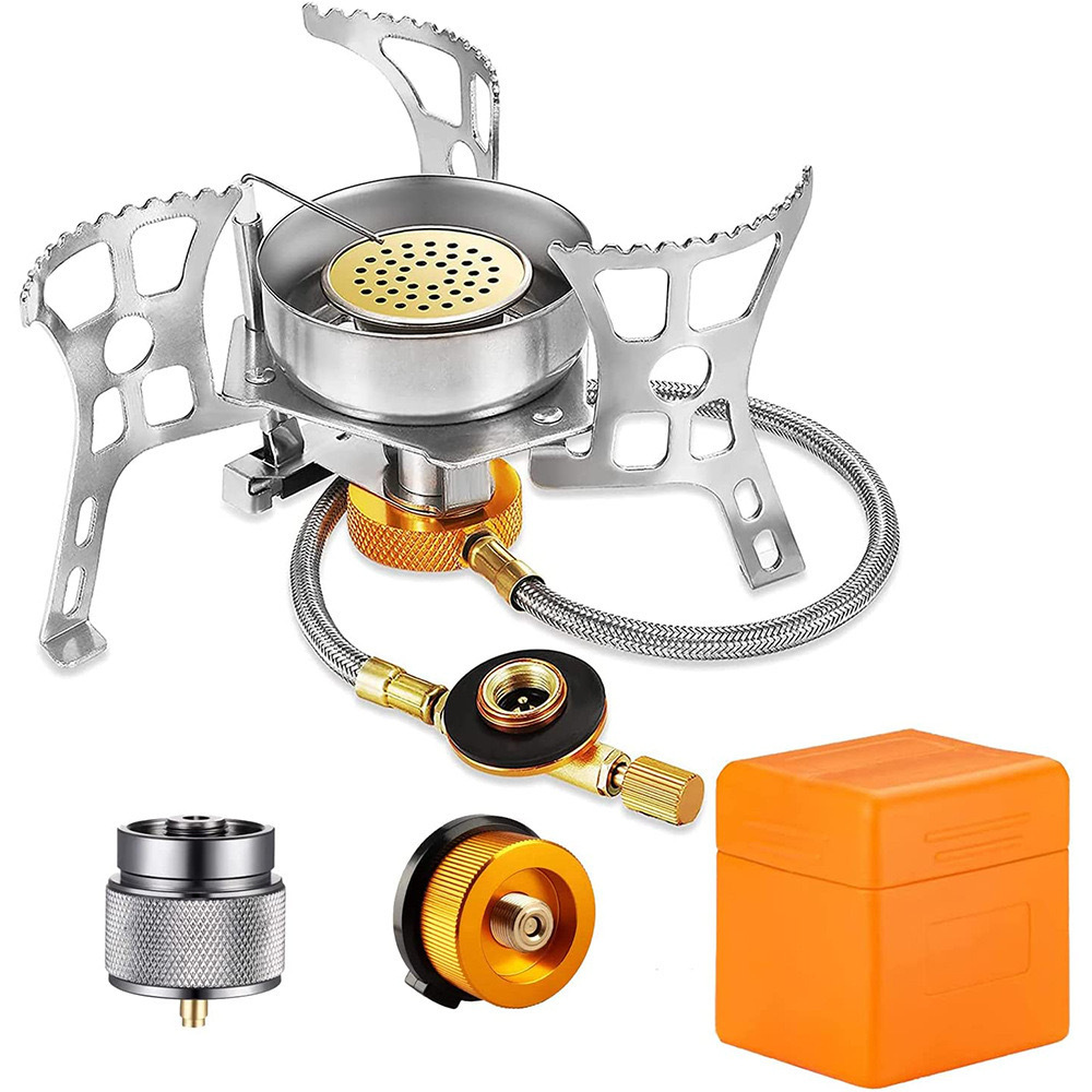 CE Supplier Mini Camping Stoves Hiking Outdoor Backpacking Portable Gas Stove Burner for camping and outing