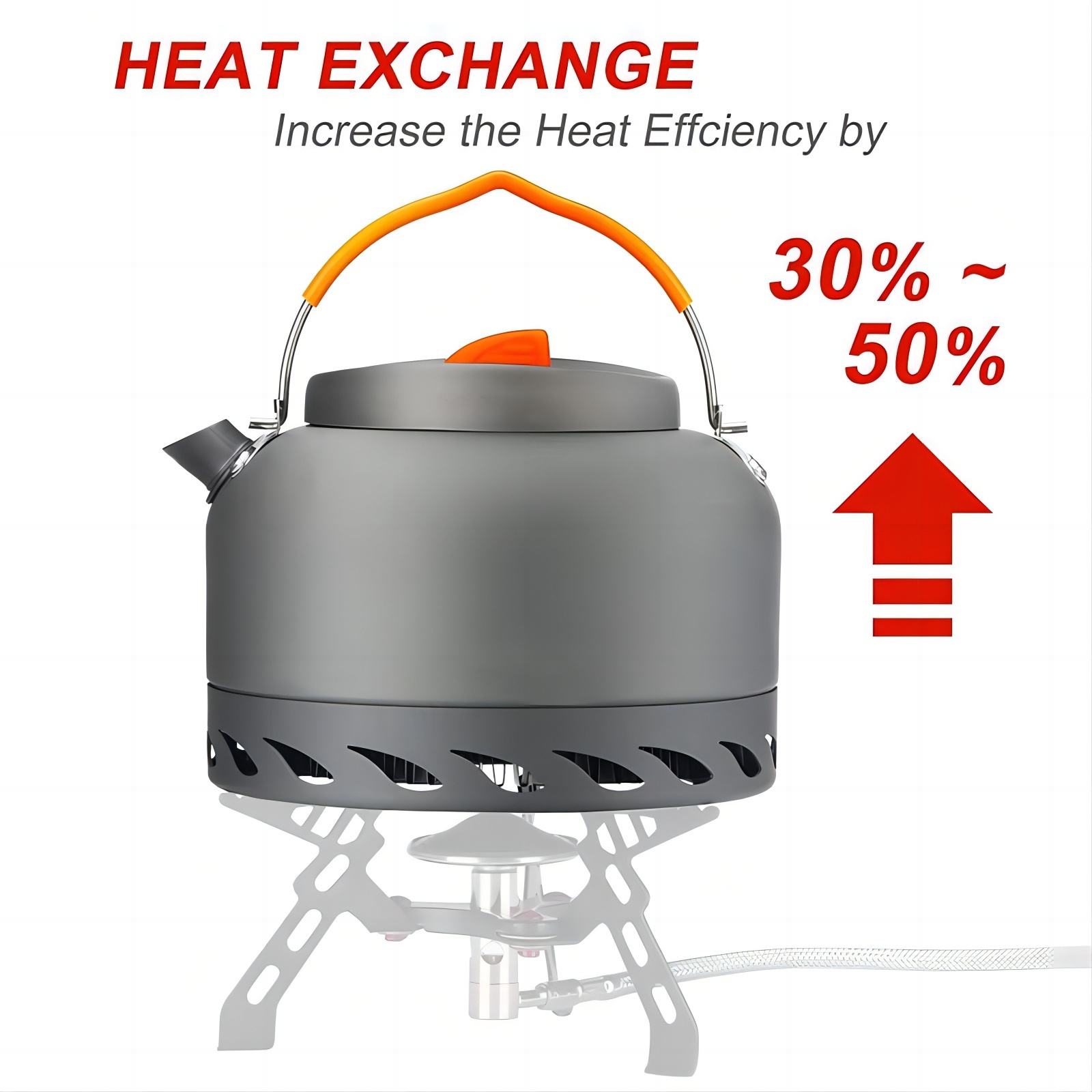 CE Factory Direct Sale Picnic Hiking Travel Aluminum Mini Outdoor Portable Camping Tea Kettle Water Kettle for camping