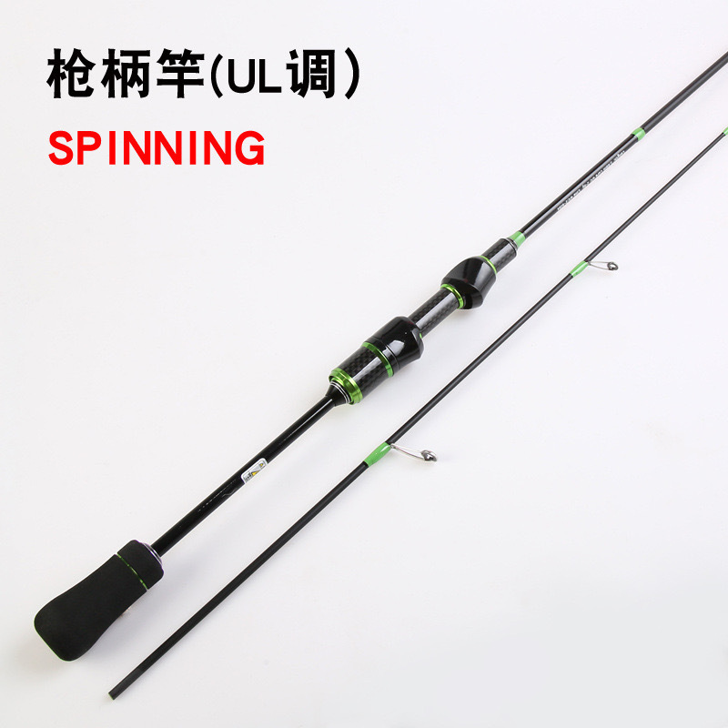 Hot selling Trout Rod  3/4 Section Carbon Fiber Trout Fishing Rod Japan Fuji Camphor Wood Stream Rod