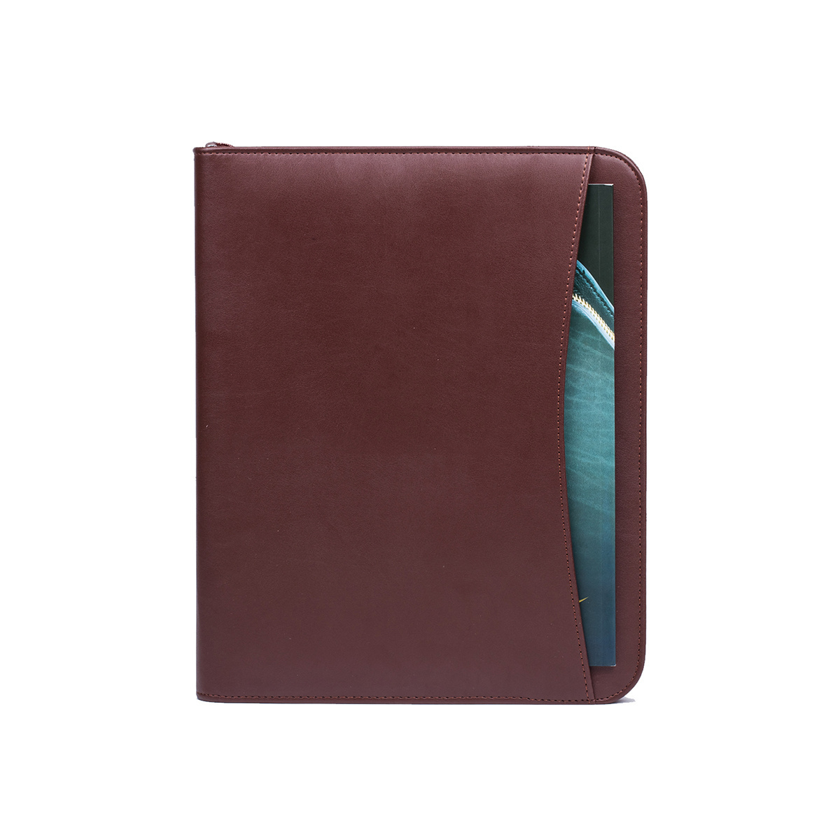 Portfolio Organizer Leather Conference File Folder Luxury Leather Portfolios