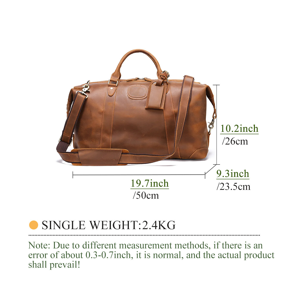 Crazy Horse Leather Waterproof Bag Travel Pockets Daily Use Travel Outdoor Activities Travel Toiletry Bags For Men