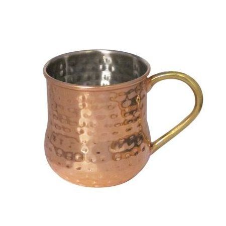 High Exclusive Quality Drinkware Copper Mini Mug With Handle Made In india High Grade Pure Copper Coffee Cup With Hammered Style