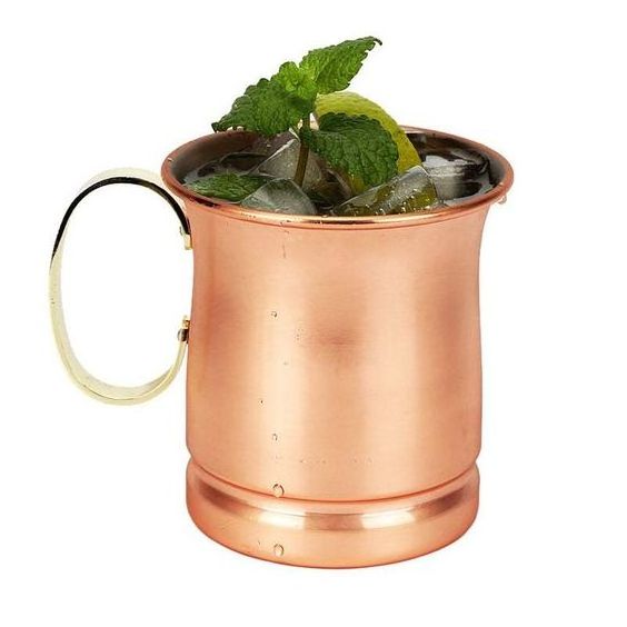 High Exclusive Quality Drinkware Copper Mini Mug With Handle Made In india High Grade Pure Copper Coffee Cup With Hammered Style