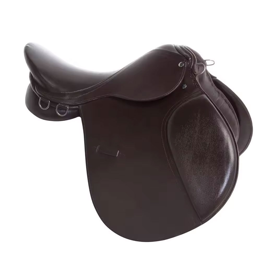 Best Quality Outdoor Sports English Style Leather Made Horse Riding Saddles Made Pakistan