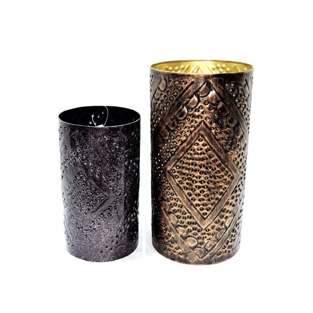 Lantern New arrival 2023 Set of 2 pieces Modern Design High Quality Decorating Item Lantern Candle Holder