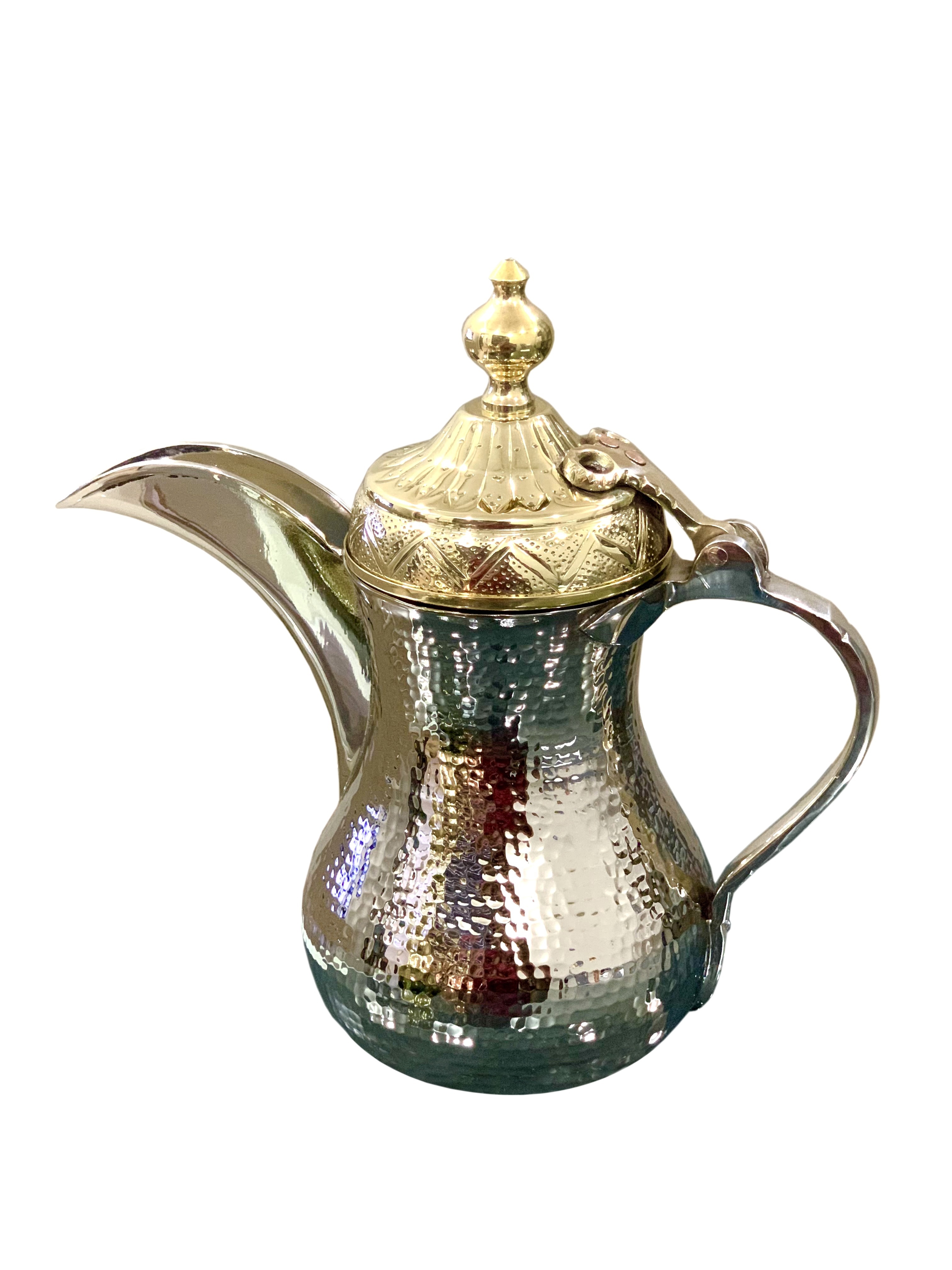 Dallah Hammered Brass Arabic Coffee Pot Copper Arabic Coffee Maker Arabic Tea Coffee Pot Copper