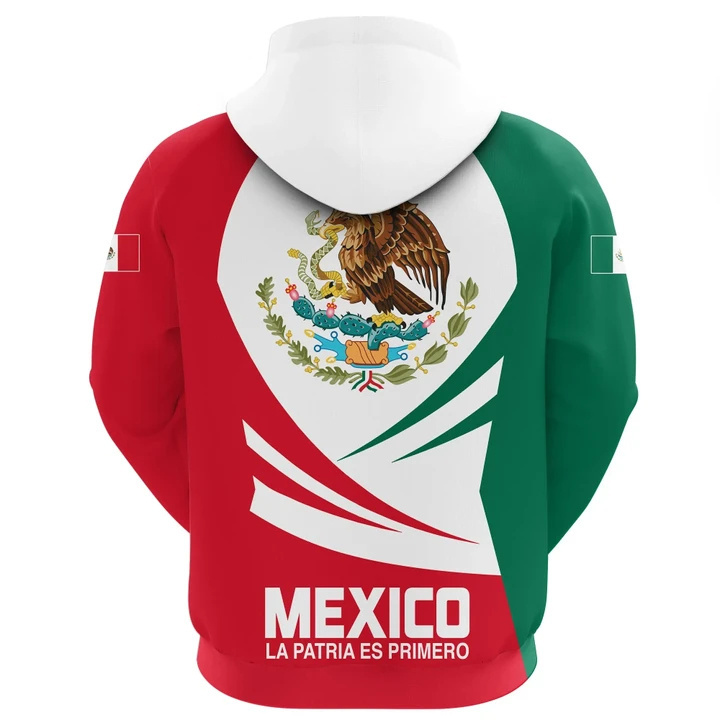 Customized Mexico Hoodie Coat Of Arms BinCjou Design Wholesale Private Label Personality Style Men's Hoodies & Sweatshirts