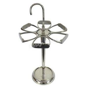 High Demanded Horse Stirrup Umbrella Holder Indoor Outdoor Uses Metal Elegant European Umbrella Holder Stand Low Cost