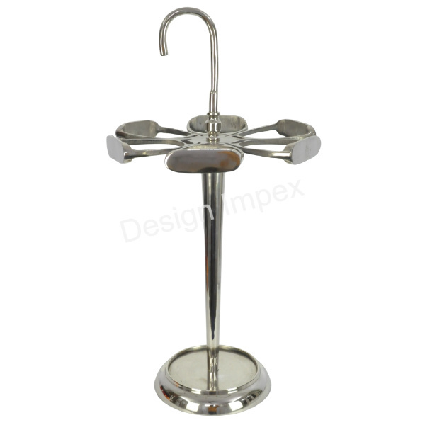 High Demanded Horse Stirrup Umbrella Holder Indoor Outdoor Uses Metal Elegant European Umbrella Holder Stand Low Cost