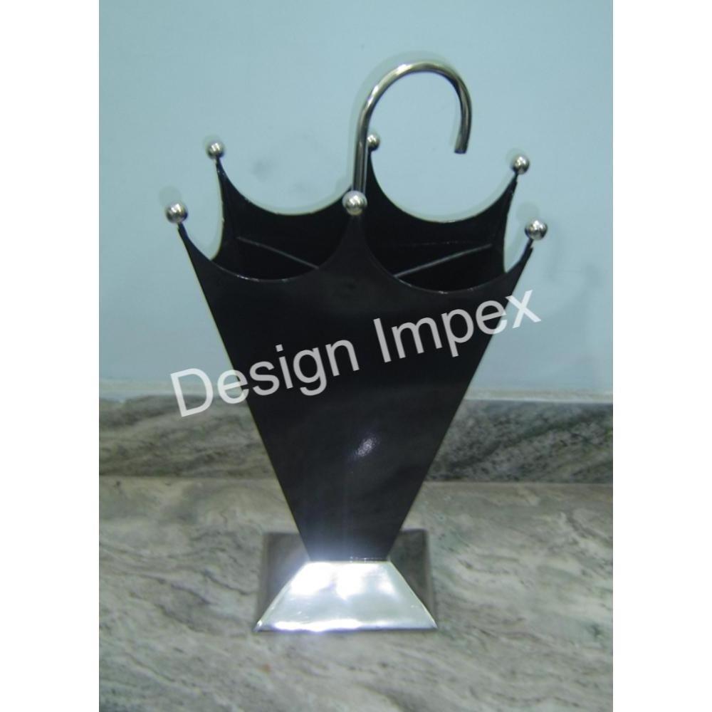 Anti Slip Base Decorative Umbrella Design Solid Umbrella Stand Black Or silver Classic Great Quality Metal Umbrellas Holders