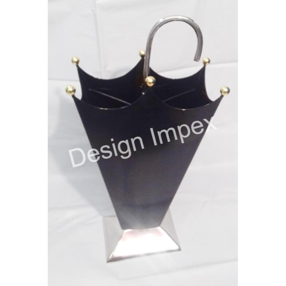 Anti Slip Base Decorative Umbrella Design Solid Umbrella Stand Black Or silver Classic Great Quality Metal Umbrellas Holders