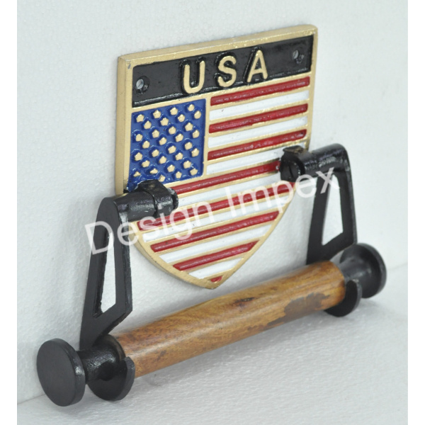 Flag Theme UK Toilet Paper Roll Holder At bulk Price Trending Vanities Supply United Kingdom Pattern Tissue Roll Holder for Wall