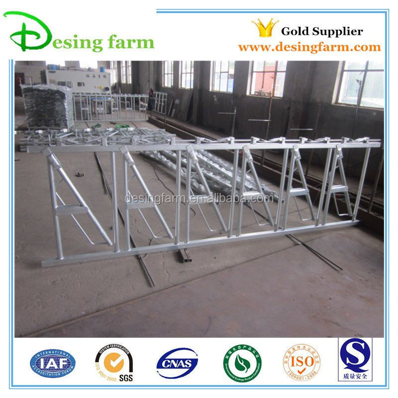 10ft hot dipped galvanized dairy cow headlock for sale