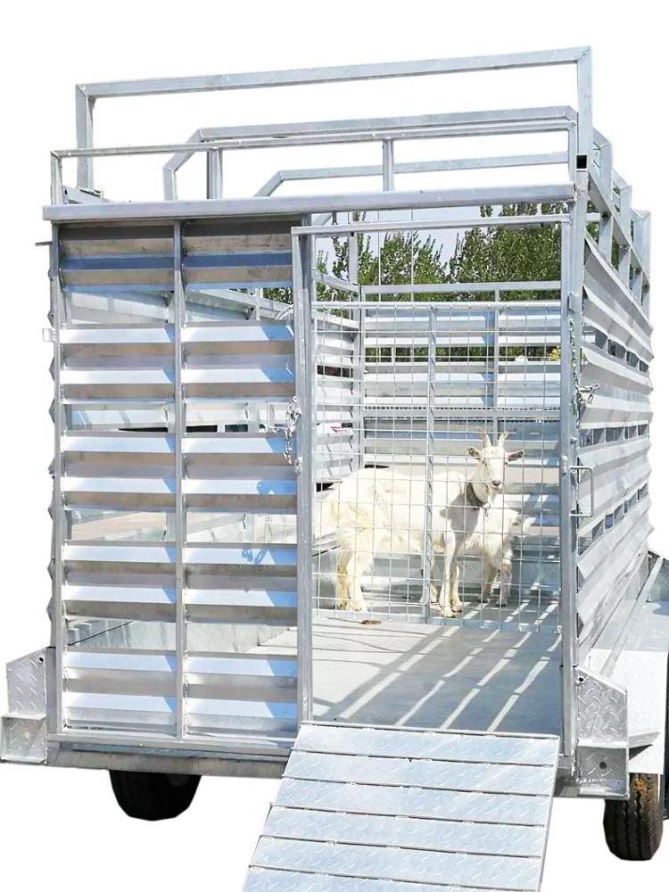 Farm livestock Semi Trailer With Side Panel