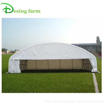 Portable aircraft hangar tent