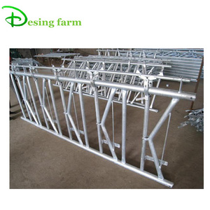 10ft hot dip galvanized dairy cow headlock